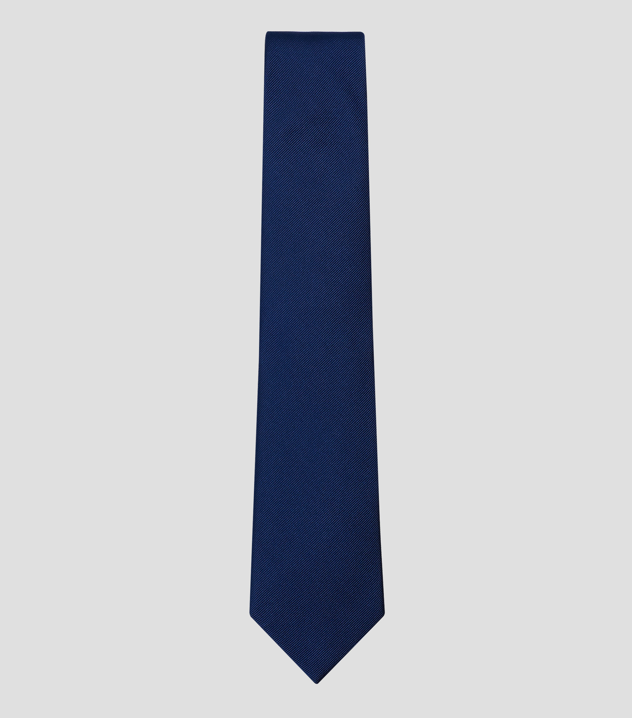 Corbata ancha de seda lisa